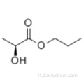 Acido propanoico, 2-idrossi-, propilestere, (57185569,2S) - CAS 53651-69-7